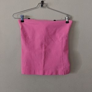 Kate Spade Saturday•Neon Pink Tube Top sz Sml